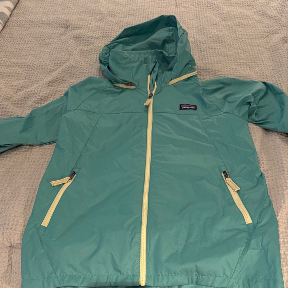 Patagonia Aqua Jacket with Lemon Accents